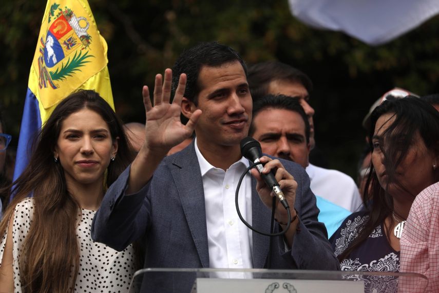 El presidente interino de Venezuela, Juan Guaidó.&nbsp;