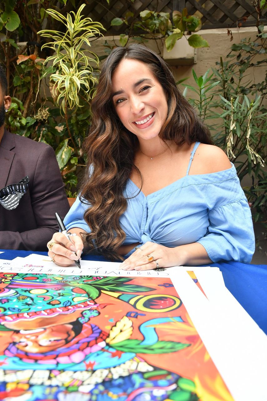 La artista ecuatoriana&nbsp;Alejandra Estefanía.
