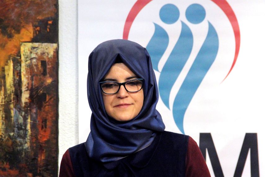 La islamóloga turca Hatice Cengiz, que fue prometida de Jamal Khashoggi, asesinado por agentes de su país en Estambul.&nbsp;