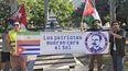 Grupos pro Hamás profanaron el busto de José Martí en la ciudad de Coral Gables.&nbsp;