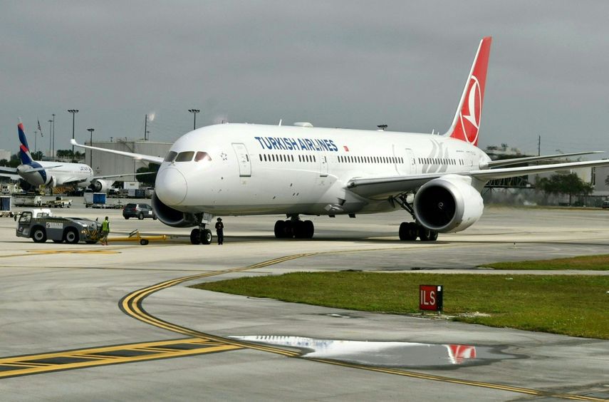 Un Boeing 787 de Turkish Airlines.&nbsp;