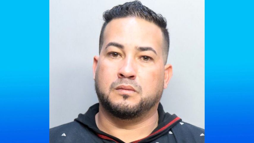 Eduardo Miguel Rivera, empleado del Aeropuerto Internacional de Miami que protagonizó el robo.&nbsp;