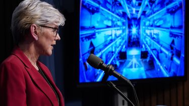 La secretaria de Energía de Estados Unidos, Jennifer Granholm.