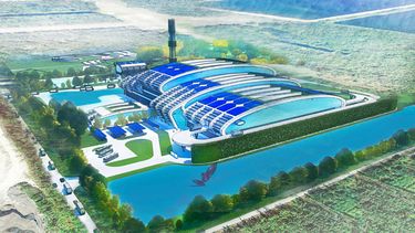 Representación digital del diseño propuesto por ATKINSRÉALIS a Miami-Dade.