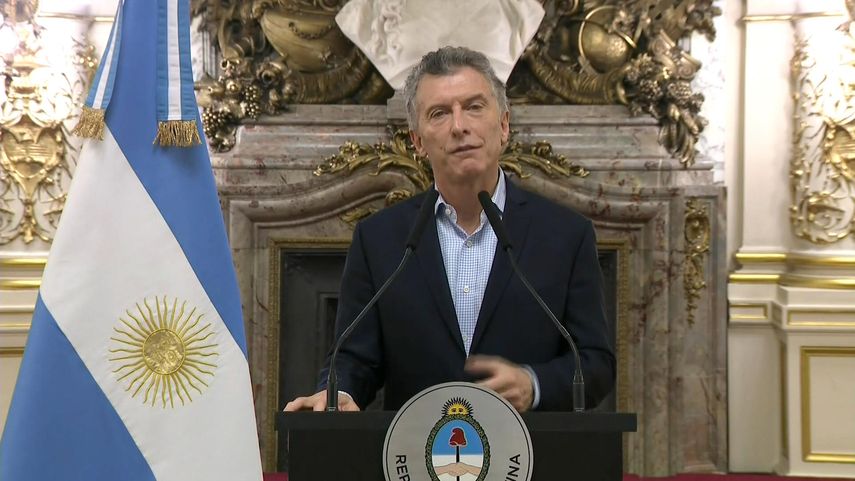 El presidente de Argentina, Mauricio Macri. 