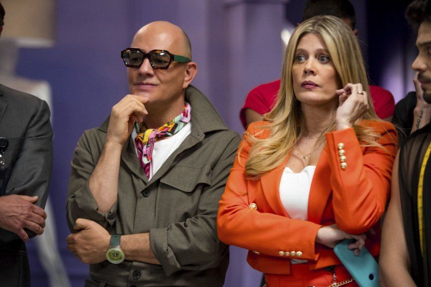 Los actores Julián Arango y Lorna Cepeda en una escena de Betty la fea: La historia continúa.&nbsp;