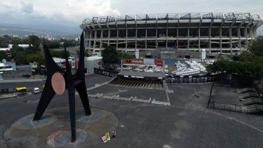 El Estadio Banorte, históricamente conocido como Estadio Azteca, en la Ciudad de México, será una de las sedes del Mundial de 2026.