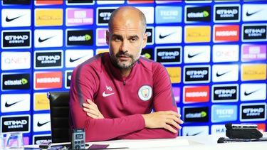 Guardiola habló durante la rueda de prensa previa a su partido del lunes ante el Everton en la Premier League.