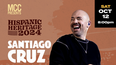 El cantautor colombiano Santiago Cruz.