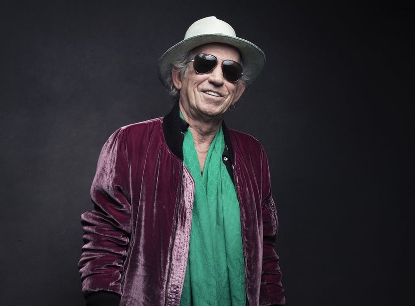 En esta foto del 14 de noviembre de 2016, Keith Richards, de The Rolling Stones, posa en Nueva York. El viernes, Richards lanzará una edición limitada de su concierto de 1988 en el Hollywood Palladium grabada durante su gira en solitario.&nbsp;