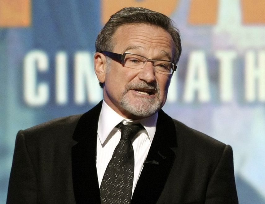 El actor estadounidense Robin Williams, 2010. (AP). 