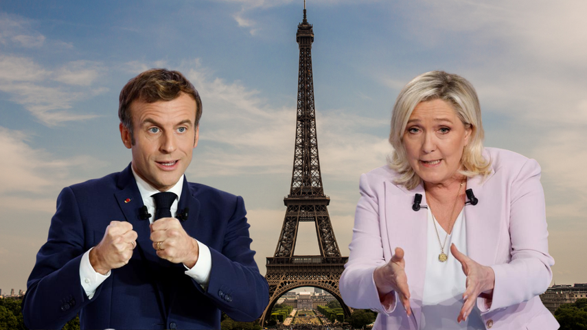 Macron, ganó la primera vuelta de la elección presidencial francesa con un 27,85% de sufragios , Marine Le Pen (23,15%), según los resultados definitivos publicados.