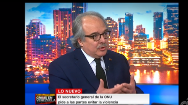 El analista internacional Asdrúbal Aguiar.&nbsp;