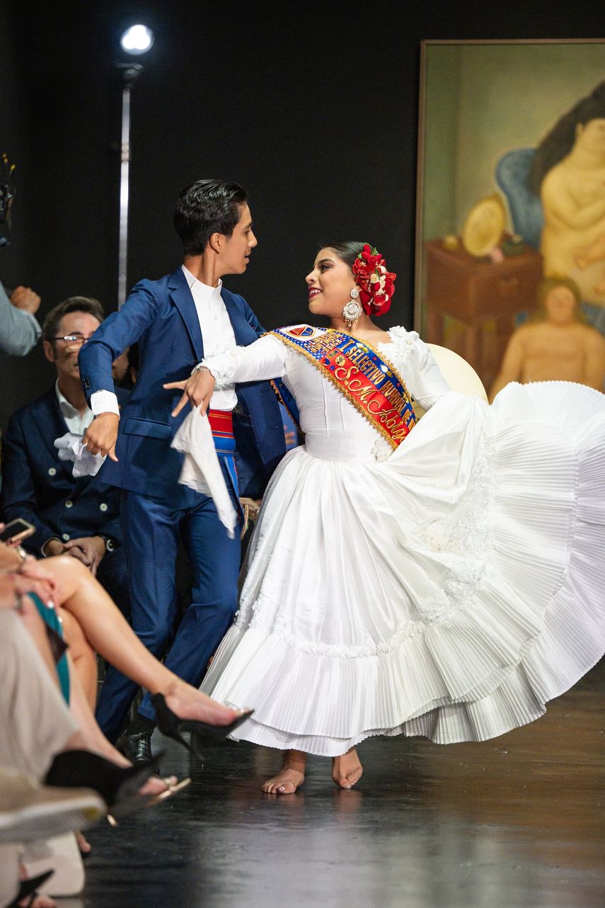 La cultura y los bailes típicos peruanos fueron parte del evento.&nbsp;