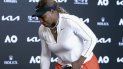 Esta foto publicada por Tennis Australia el 18 de febrero de 2021 muestra a Serena Williams de los EE. UU. Se emociona en una conferencia de prensa después de perder su partido de semifinales femeninas contra la japonesa Naomi Osaka en el día once del torneo de tenis Abierto de Australia en Melbourne. Esta foto publicada por Tennis Australia el 18 de febrero de 2021 muestra a Serena Williams de los EE. UU. Se emociona en una conferencia de prensa después de perder su partido de semifinales femeninas contra la japonesa Naomi Osaka en el día once del torneo de tenis Abierto de Australia en Melbourne.