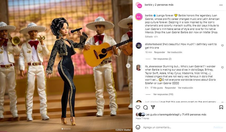 Nueva Barbie de colección.