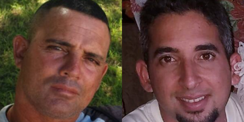 Adrián Pupo Cuesta, alias “El Mocho” (izq), y Wilder César Tejeda Ruiz (derecha). Espías y represores del régimen cubano.