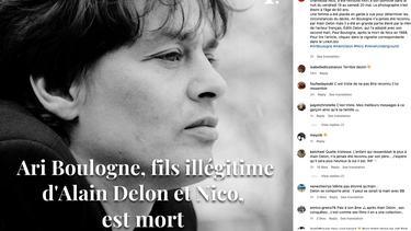 Ari Boulogne, de 60 años y nacido en 1962, era hijo de la modelo, cantante y actriz alemana Nico, icono del grupo musical Velvet Underground.