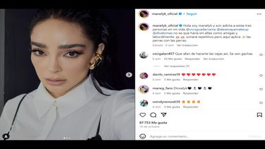 La influencer mexicana Manelyk González.