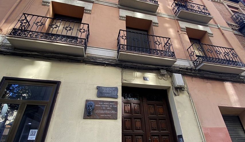 José Martí, Zaragoza, España.