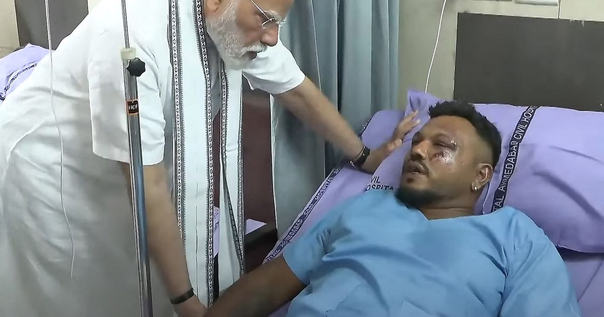 Único superviviente del vuelo de Air India: “No puedo creer cómo salí vivo”