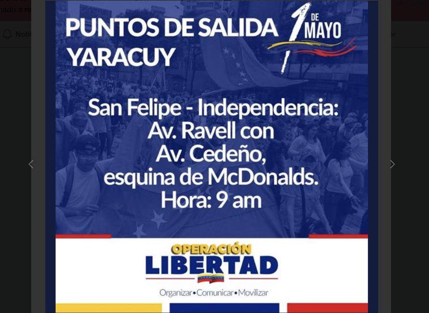 Puntos de Concentración de la Operación Libertad en Yaracuy .jpg