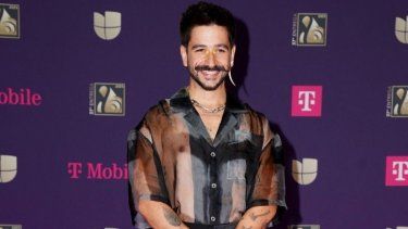Camilo asiste a la 37.ª edición de Premio Lo Nuestro de Univision en el Kaseya Center el 20 de febrero de 2025 en Miami, Florida.&nbsp;