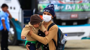 Venezolanos obligados a pasar varios días en un viaje colmado de dificultades.&nbsp;