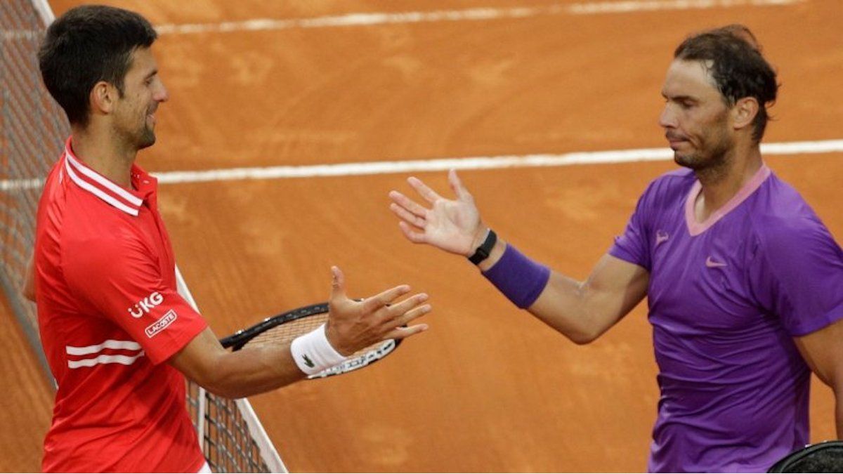 Nadal derrota a un extenuado Djokovic, 10mo título en Roma