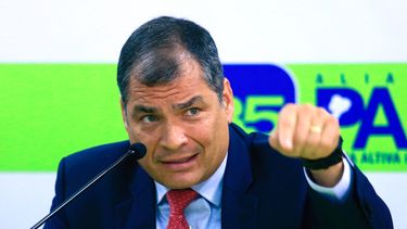 El expresidente de Ecuador, Rafael Correa.&nbsp;