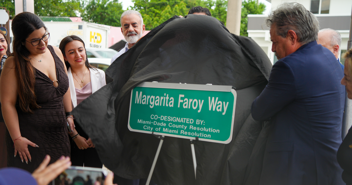Miami honra legado de empresaria con la inauguración de “Margarita Faroy Way”