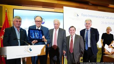 Foro de la Fundación Internacional para la Libertad, el 20 de octubre de 2022.&nbsp;