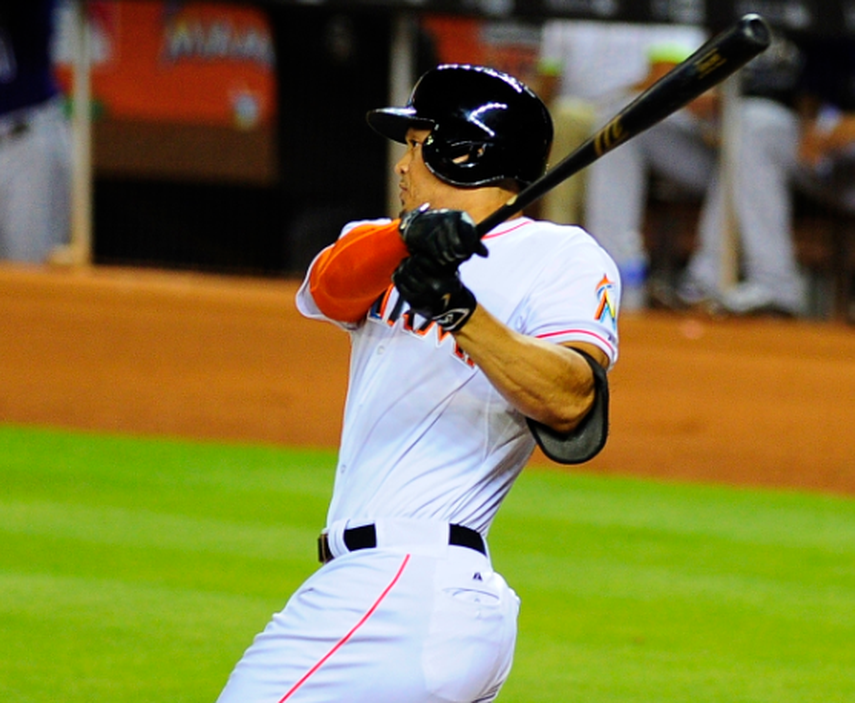 Giancarlo Stanton es el hombre más importante en la alineación de los Marlins. (RAÚL ZARRANZ)
