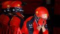 La decepción y tristeza del equipo Ferrari, tras la salida en la carrera de Francia del piloto monegasco Charles Leclerc 