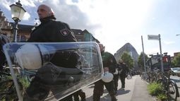 20.000 policías aproximadamente velarán por la seguridad en la cumbre.