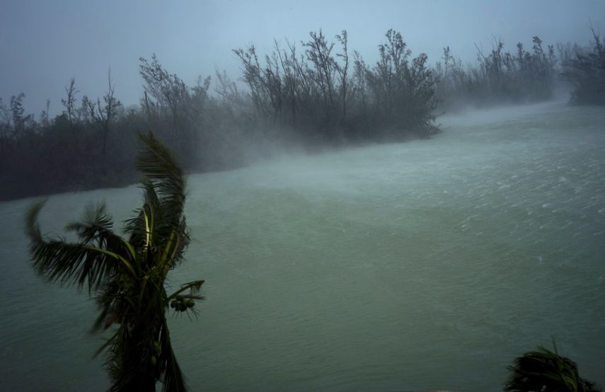 Las lluvias y los vientos de Dorian han causado inundaciones severas en&nbsp;Freeport, Grand Bahama.