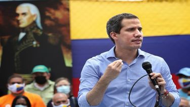 El presidente encargado de Venezuela, Juan Guaidó.