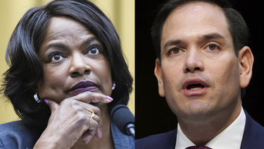 Marco Rubio y Val Demings cara cara en debate televisivo