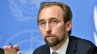 Zeid Raad al Hussein, alto comisionado de la Organización de Naciones Unidas para los derechos humanos.