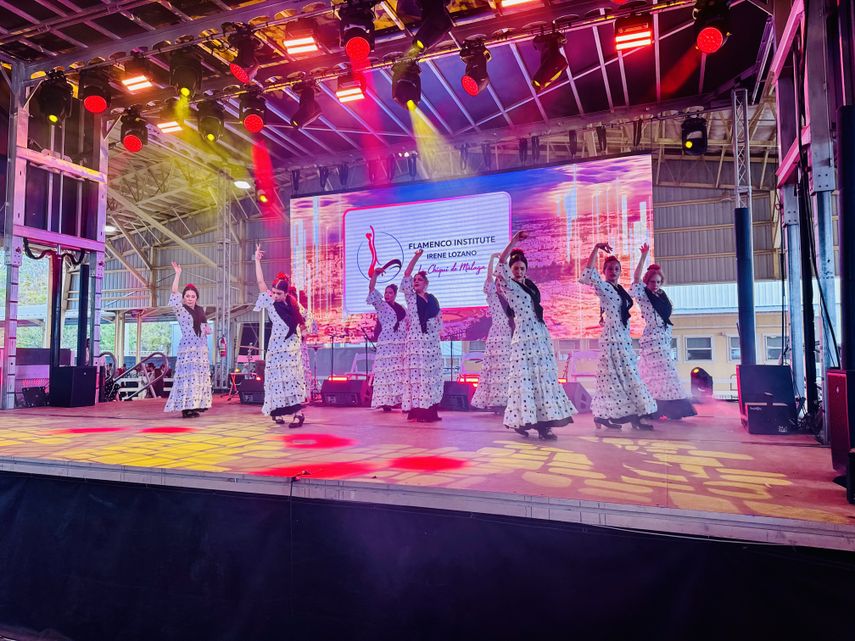 Grupo de flamenco La Chiqui de Málaga