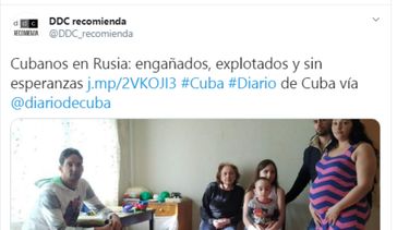 Captura de pantalla de la noticia rese&ntilde;ada en las redes sociales.&nbsp;