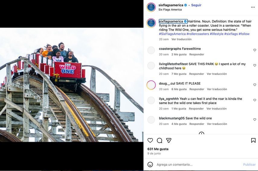 Tras más de 50 años en funcionamiento, el parque Six Flags ubicado en Bowie, Maryland recibió visitantes por última vez este domingo