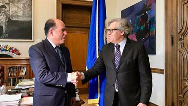 Borges, que se reunió con el secretario de la OEA, Luis Almagro, aseguró que en Venezuela no hay derechos humanos, ni justicia