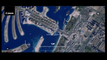 Fotografía desde el microsatélite CE-SAT-1 de Canon