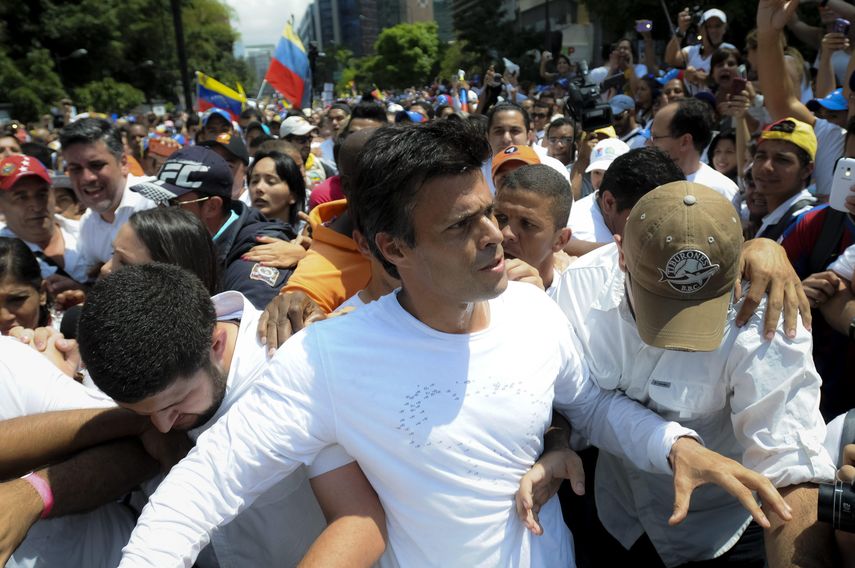 Leopoldo López, preso político venezolano&nbsp;