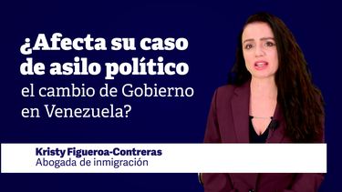 ¿afecta su caso de asilo el cambio de gobierno en venezuela?