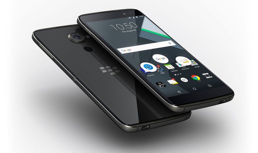 Blackberry presentó el DTEK60, un nuevo teléfono centrado en la seguridad y la protección de datos.&nbsp;