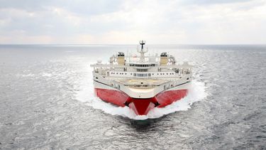 La embarcación&nbsp;Ramform Tethys.