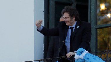El presidente de Argentina Javier Milei.