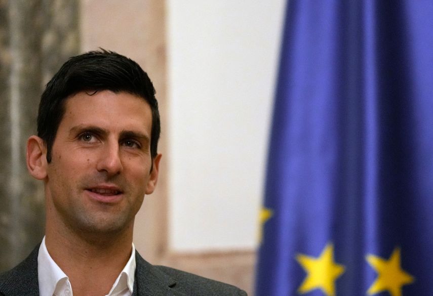 Desde que tuvo que regresar a su país el 17 de enero, Novak Djokovic apenas aparece en público y aún no realiza declaraciones.